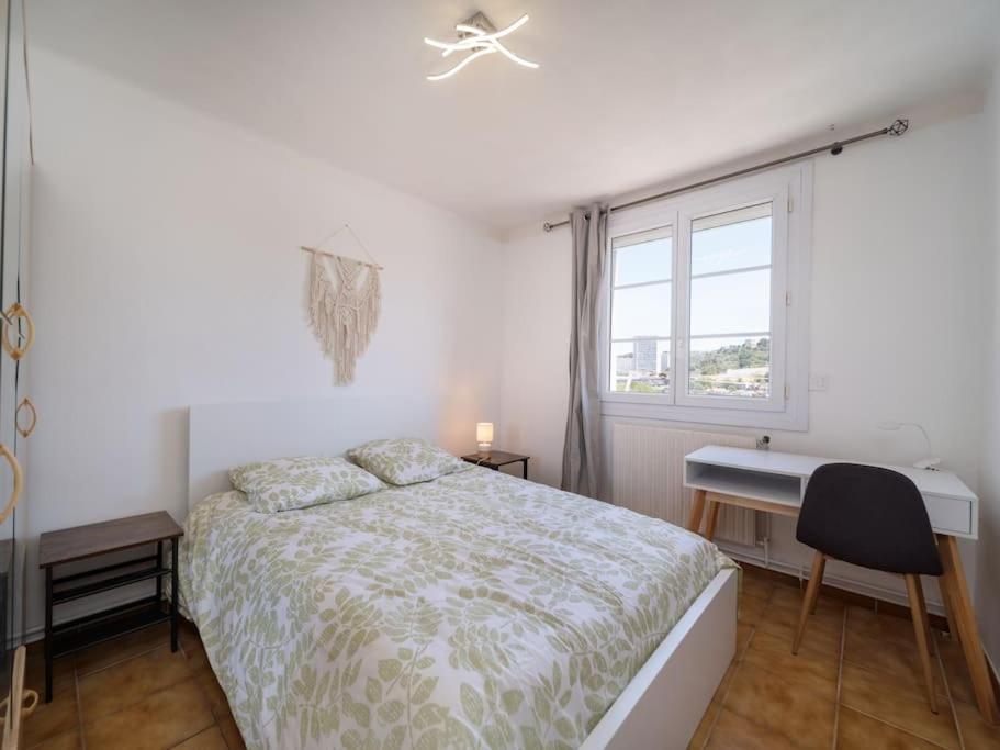 Appartement Tout Equipe Traversant 6 A 8 Couchages Marselha Exterior foto